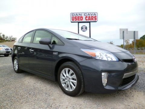 Winter Gray Metallic Toyota Prius Plug-in Hybrid.  Click to enlarge.