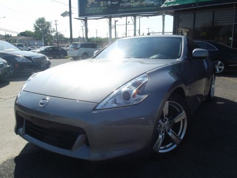 Platinum Graphite Nissan 370Z Touring Coupe.  Click to enlarge.