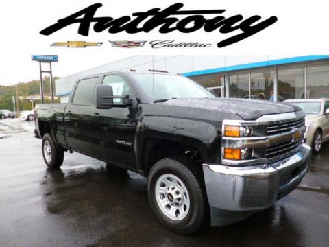 Black Chevrolet Silverado 2500HD WT Crew Cab 4x4. Click to enlarge. Black Chevrolet Silverado 2500HD WT Crew Cab 4x4. Click to enlarge.