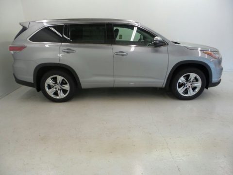 Silver Sky Metallic Toyota Highlander Limited AWD.  Click to enlarge.