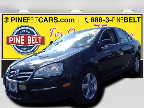 Black Volkswagen Jetta SE Sedan.  Click to enlarge.