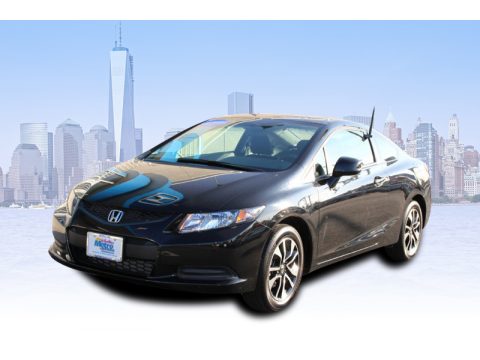 Crystal Black Pearl Honda Civic EX Coupe. Click to enlarge. Crystal Black Pearl Honda Civic EX Coupe. Click to enlarge.