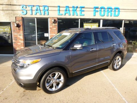 Sterling Gray Ford Explorer Limited 4WD.  Click to enlarge.