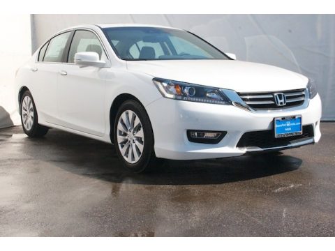 White Orchid Pearl Honda Accord EX-L V6 Sedan.  Click to enlarge.