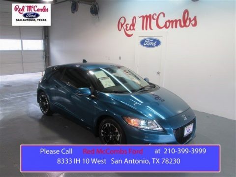 North Shore Blue Pearl Honda CR-Z EX Hybrid.  Click to enlarge.