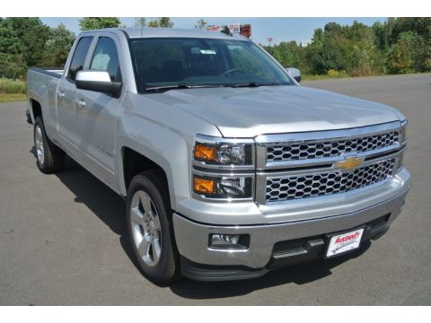 Silver Ice Metallic Chevrolet Silverado 1500 LT Double Cab. Click to enlarge. Silver Ice Metallic Chevrolet Silverado 1500 LT Double Cab. Click to enlarge.