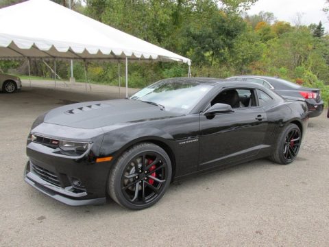 Black Chevrolet Camaro SS/RS Coupe.  Click to enlarge.