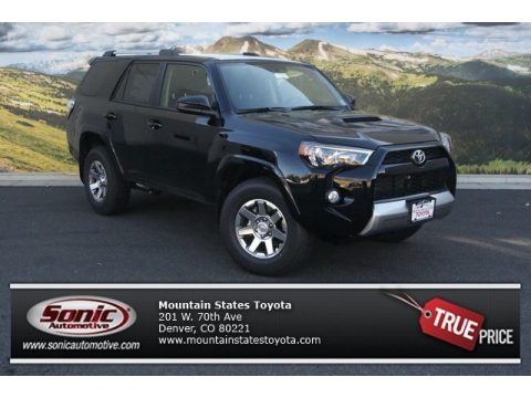 Attitude Black Toyota 4Runner Trail 4x4.  Click to enlarge.