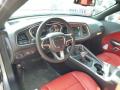  Black/Ruby Red Interior Dodge Challenger #12