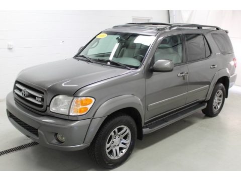 Phantom Gray Pearl Toyota Sequoia Limited 4WD.  Click to enlarge.