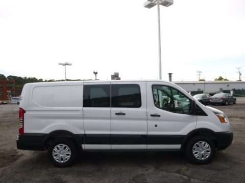 Oxford White Ford Transit Van 150 LR Regular.  Click to enlarge.