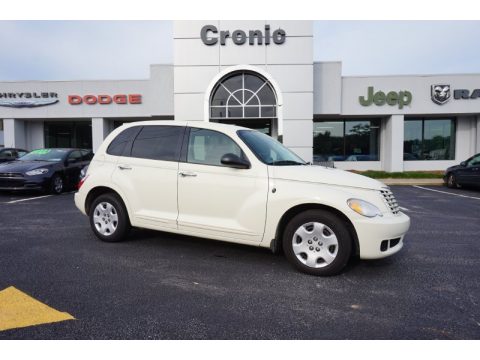 Cool Vanilla White Chrysler PT Cruiser Touring.  Click to enlarge.