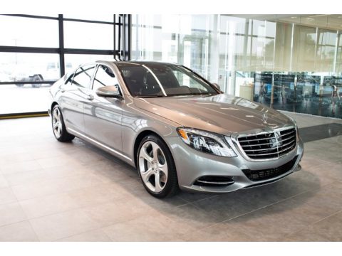 Palladium Silver Metallic Mercedes-Benz S 550 4Matic Sedan.  Click to enlarge.