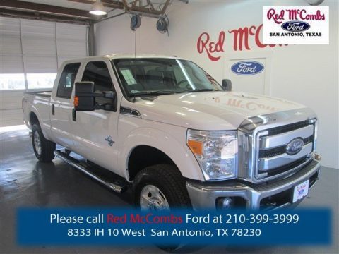 Oxford White Ford F250 Super Duty XLT Crew Cab 4x4.  Click to enlarge.