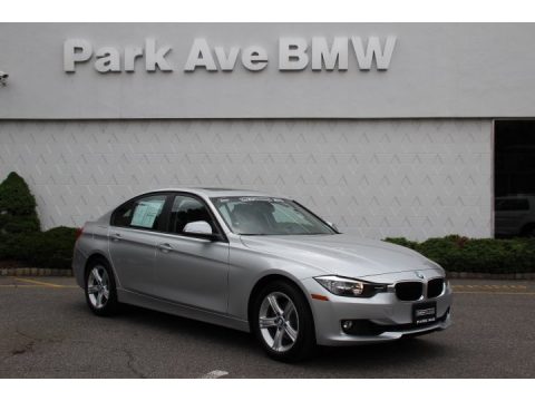 Glacier Silver Metallic BMW 3 Series 328i xDrive Sedan.  Click to enlarge.