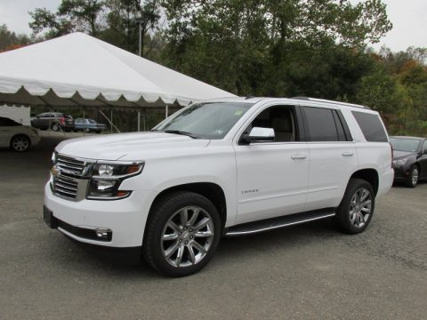 Summit White Chevrolet Tahoe LTZ 4WD.  Click to enlarge.