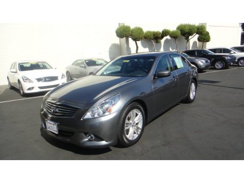 Graphite Shadow Infiniti G 37 Journey Sedan.  Click to enlarge.