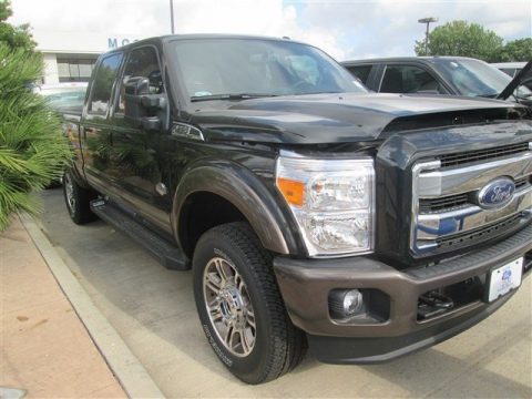 Tuxedo Black Ford F250 Super Duty King Ranch Crew Cab 4x4.  Click to enlarge.