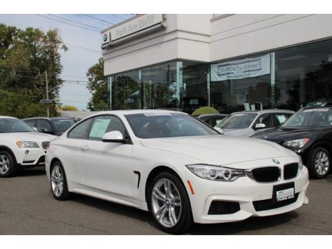 Alpine White BMW 4 Series 428i xDrive Coupe.  Click to enlarge.