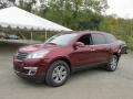 Front 3/4 View of 2015 Chevrolet Traverse LT AWD #1