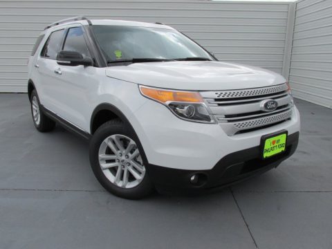 Oxford White Ford Explorer XLT.  Click to enlarge.