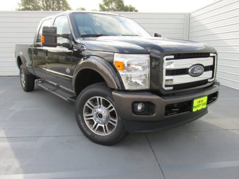 Tuxedo Black Ford F350 Super Duty King Ranch Crew Cab 4x4.  Click to enlarge.