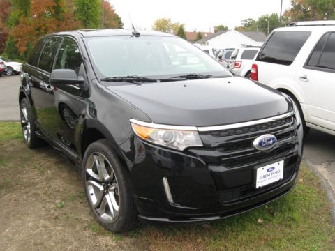 Tuxedo Black Ford Edge Sport AWD.  Click to enlarge.