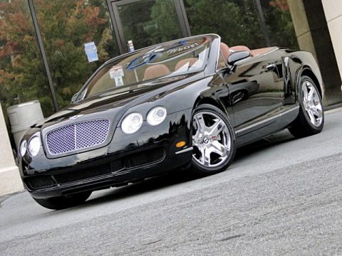 Diamond Black Bentley Continental GTC .  Click to enlarge.
