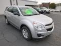 Front 3/4 View of 2015 Chevrolet Equinox LS AWD #2