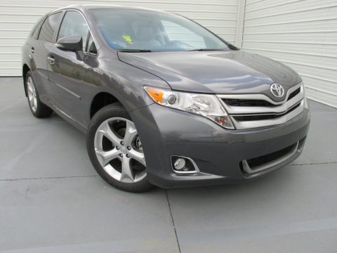 Magnetic Gray Metallic Toyota Venza XLE V6.  Click to enlarge.