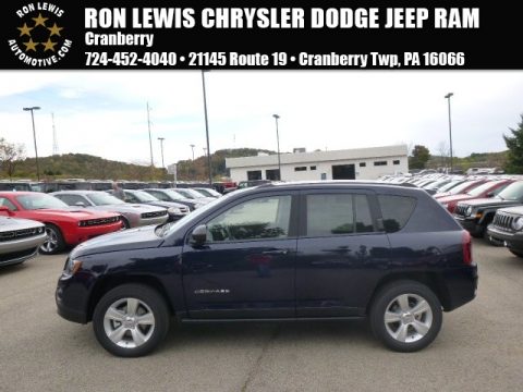 True Blue Pearl Jeep Compass Sport 4x4.  Click to enlarge.