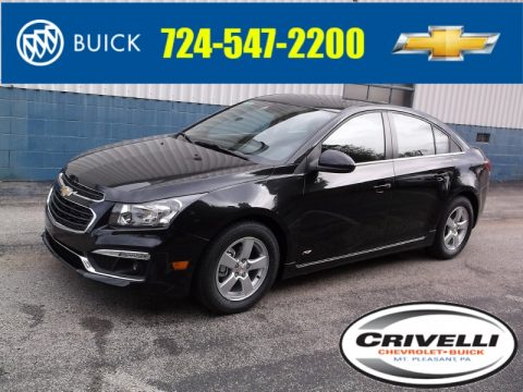 Black Granite Metallic Chevrolet Cruze LT.  Click to enlarge.