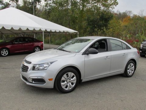Silver Ice Metallic Chevrolet Cruze LS.  Click to enlarge.