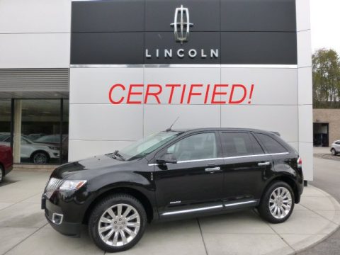 Tuxedo Black Lincoln MKX AWD.  Click to enlarge.