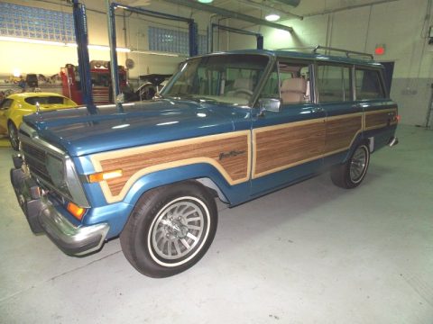 Spinnaker Blue Jeep Grand Wagoneer 4x4.  Click to enlarge.