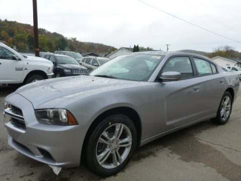 Billet Silver Metallic Dodge Charger SXT AWD.  Click to enlarge.