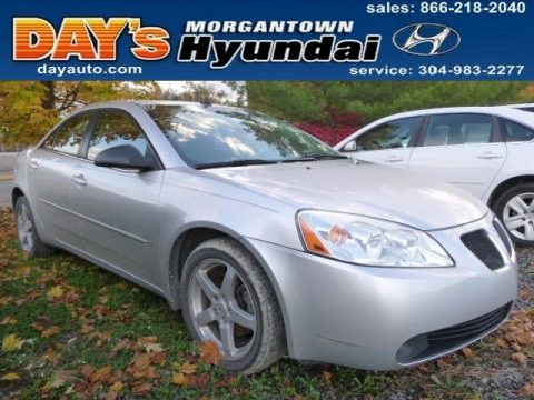 Quicksilver Metallic Pontiac G6 GT Sedan.  Click to enlarge.