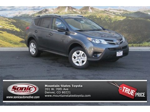 Magnetic Gray Metallic Toyota RAV4 LE.  Click to enlarge.