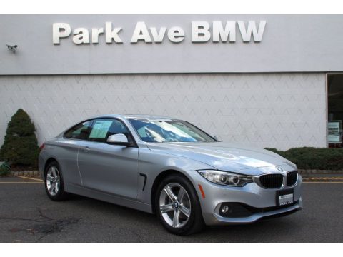 Glacier Silver Metallic BMW 4 Series 428i xDrive Coupe.  Click to enlarge.