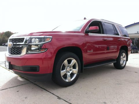 Crystal Red Tintcoat Chevrolet Tahoe LS 4WD.  Click to enlarge.