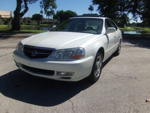 White Diamond Pearl Acura TL 3.2.  Click to enlarge.