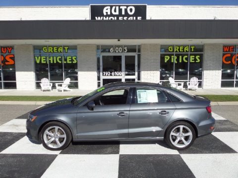 Monsoon Gray Metallic Audi A3 1.8 Premium.  Click to enlarge.