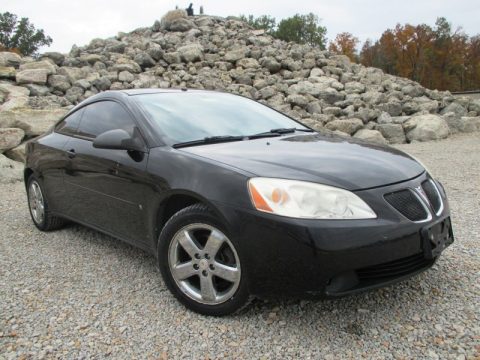 Black Pontiac G6 GT Coupe.  Click to enlarge.