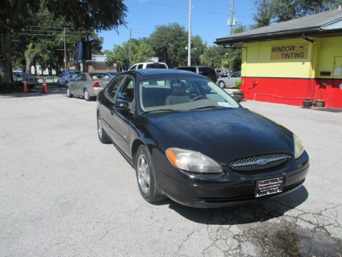 Black Ford Taurus SEL.  Click to enlarge.
