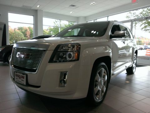 Summit White GMC Terrain Denali. Click to enlarge. Summit White GMC Terrain Denali. Click to enlarge.