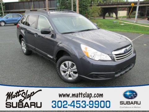 Graphite Gray Metallic Subaru Outback 2.5i Wagon.  Click to enlarge.