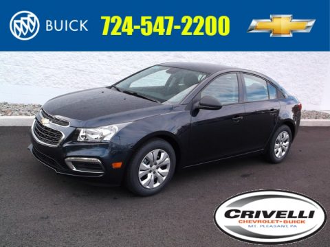 Blue Ray Metallic Chevrolet Cruze LS.  Click to enlarge.