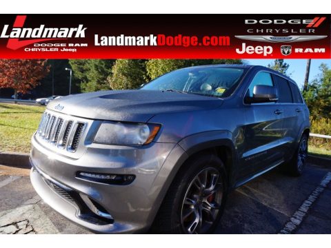 Mineral Gray Metallic Jeep Grand Cherokee SRT8 4x4.  Click to enlarge.