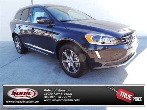 Caspian Blue Metallic Volvo XC60 T6 AWD.  Click to enlarge.