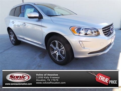 Bright Silver Metallic Volvo XC60 T6 AWD.  Click to enlarge.